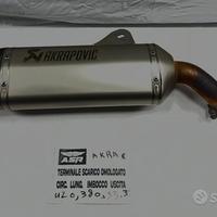 TERMINALE MARMITTA SCARICO OMOLOGATO AKRAPOVIC BMW