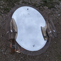 Specchio Parete Bagno Modernariato