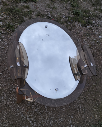 Specchio Parete Bagno Modernariato
