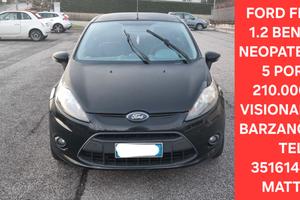 Ford fiesta 1.2 benzina neopatentati 5 porte