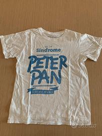 Maglietta mezza manica Happiness bianca