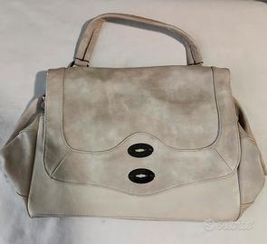 Borsa Postina Beige Vintage Style - Capiente e Org