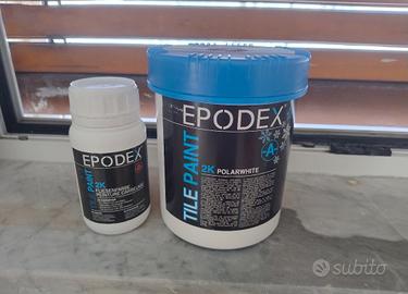 pittura bianca per piastrelle epodex