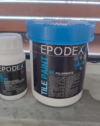 pittura bianca per piastrelle epodex