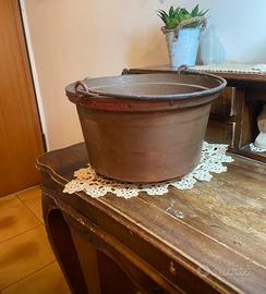 Antica Pentola In Rame.