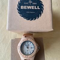 orologio bewell legno