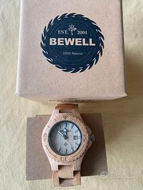 orologio bewell legno