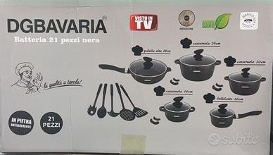Set pentole DGBavaria 21 pezzi induzione