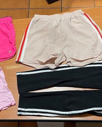 Pantaloncini corti 4 pezzi + pantalone tuta Bambin