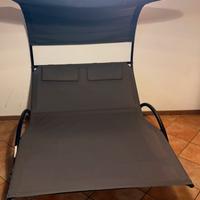 Divano a dondolo da giardino