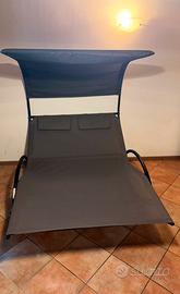 Divano a dondolo da giardino