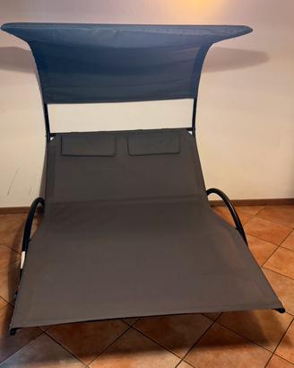 Divano a dondolo da giardino