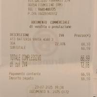 batteria auto nuova A13 40Ah