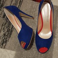 Décolleté camoscio 