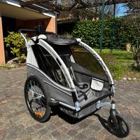 RIMORCHIO PER BICI + PASSEGGINO Kesser