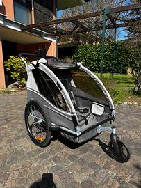RIMORCHIO PER BICI + PASSEGGINO Kesser