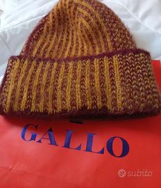 Cappello lana mohair Gallo donna