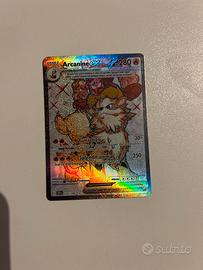 Arcanine ex teracristal pokemon