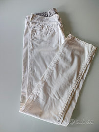 Jeans bianchi Meltin Pot donna misura 27 leggeri
