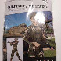 vestito di carnevale militare