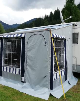 Veranda per chiusura esterna camper