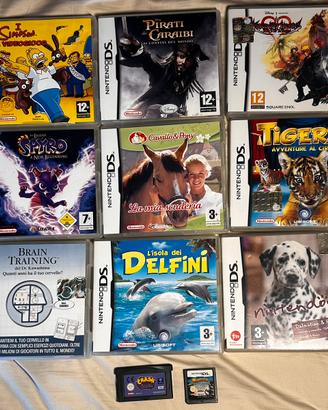 Lotto videogiochi nintendo DS