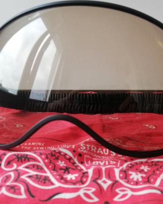 Occhiali Goggle DMD per casco moto.