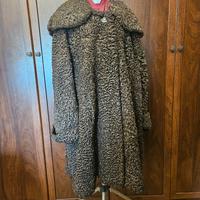 Pelliccia Astrakan marrone Vintage 