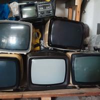 televisori vintage space -age anni 70