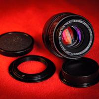 Carl Zeiss Jena PANCOLAR 50mm f/1.8 M42 + EF