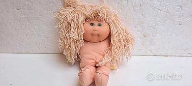 Bambola vintage Cabbage Patch Kids, bambina, con c