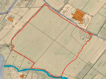 Terreno agricolo con casa colonica