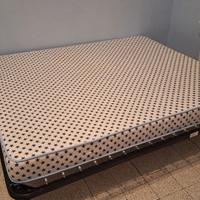Letto matrimoniale 160x200 rete + materasso