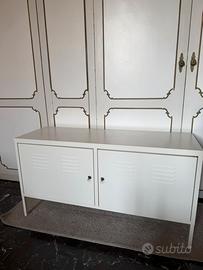 Tavolino in metallo bianco IKEA PS 119x63 Bologna