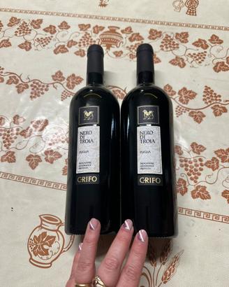 2 bottiglie di Nero di Troia Puglia IGP 2023 Grifo