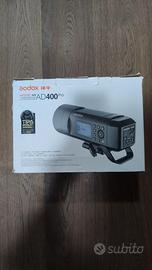 Flash Godox AD400 PRO -  NUOVO - mai utilizzato