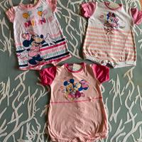 Pagliaccetto neonata minnie Disney