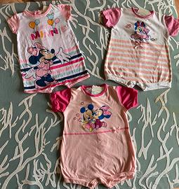 Pagliaccetto neonata minnie Disney