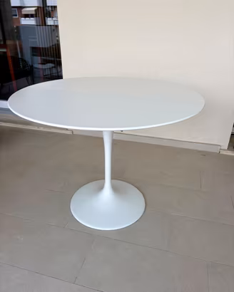 Tavolo Tulip rotondo diametro 100 allungabile