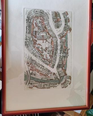 Quadro Vicenza firmato e numerato 