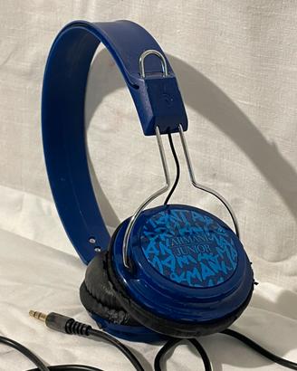 cuffie on-ear blu Armani Junior