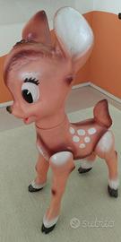 BAMBI LEDRA PLASTIC DISNEY pupazzo di gomma