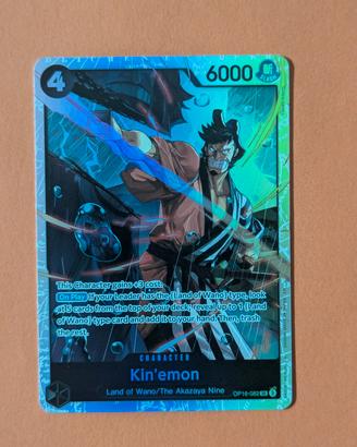 One piece Kin'emon OP16-082 SR ENG NM