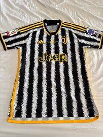 Vlahović Maglia Player Issue Match-Prepared 2024