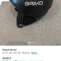 Casco sci briko