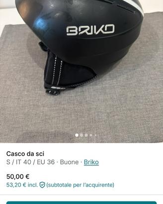 Casco sci briko