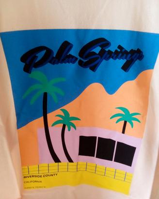 ASOS Collusion t-shirt oversized Rosa pastello