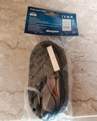 presa scart + 4 RCA