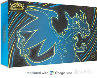 Pokemon collezione ultra premium mega charizard x