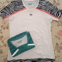 t shirt tennis e padel dunlop